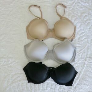 Bali Women's Underwire, One Smooth U Ultra Light T-Shirt, Convertible Bra 36B